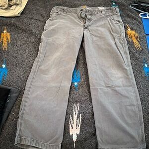 Men’s Carhartt work pants.
